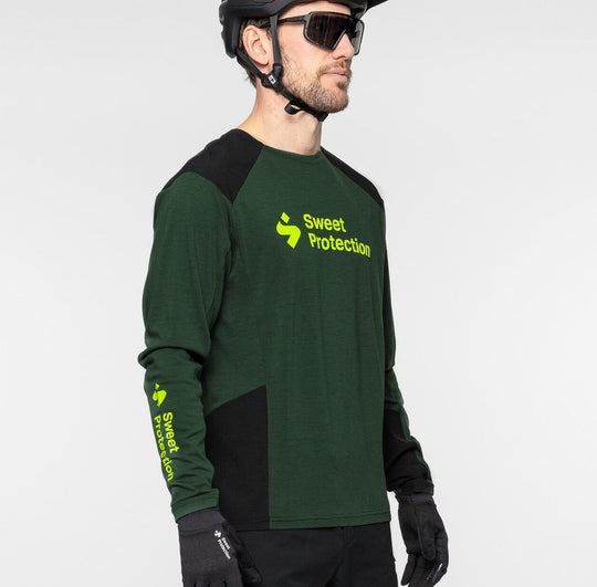 Sweet Protection Hunter Merino Fusion Jersey Green Men's