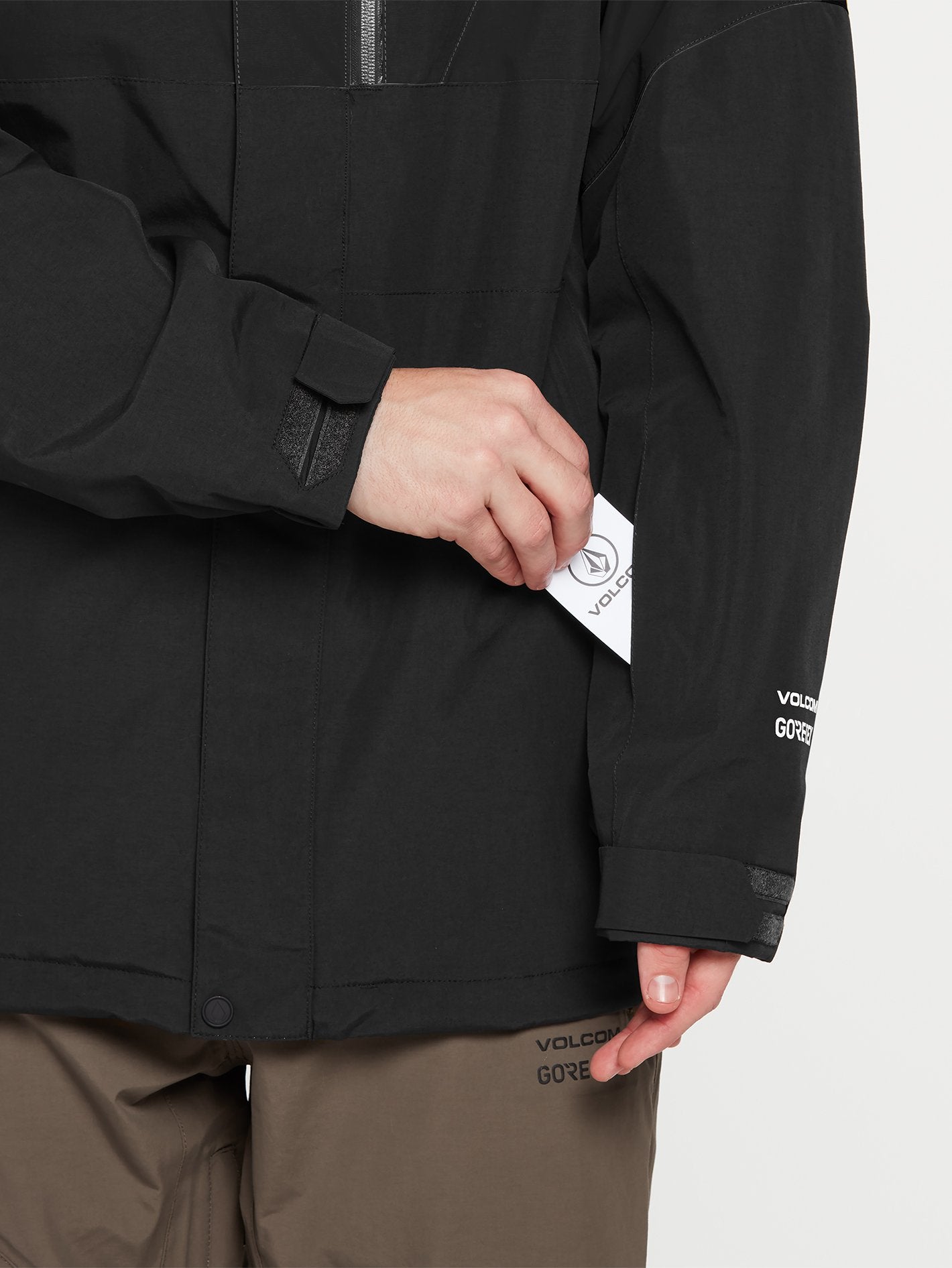 Volcom L Gore-Tex Jakki Black Herra – kuldi