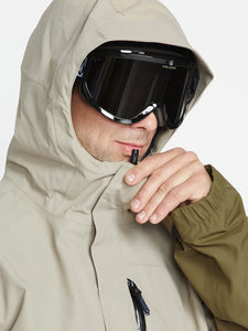 Volcom L Gore-Tex Jacket - Dark Khaki
