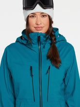 Hlaða mynd í myndaalbum, Volcom VS 3Layer Stretch Gore-Tex Jakki Glacier Blue Dömu
