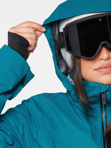 Volcom VS 3Layer Stretch Gore-Tex Jakki Glacier Blue Dömu