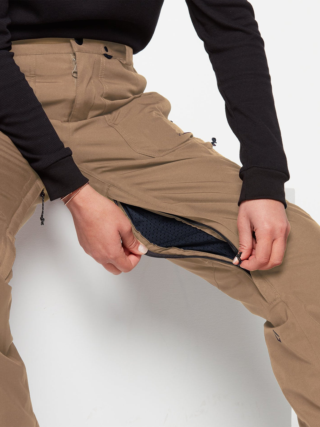 Volcom Knox Insulated Gore-Tex Pant Coffee Dömu