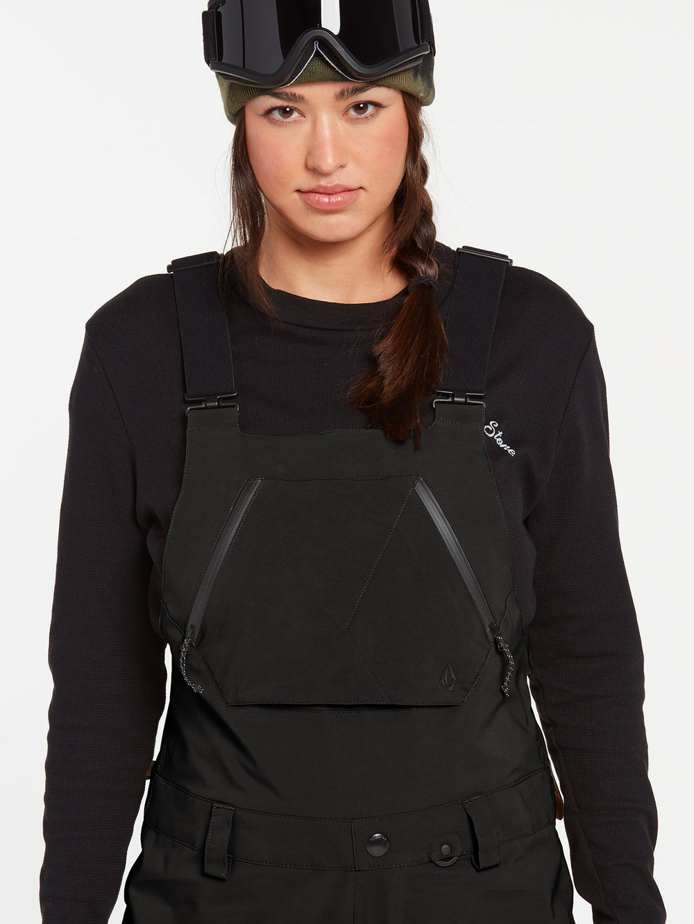 Volcom Elm Stretch Gore-Tex Bib Overall Black Dömu