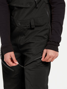 Volcom Elm Stretch Gore-Tex Bib Overall Black Dömu